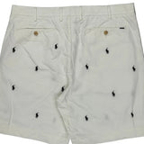 Polo By Ralph Lauren Chino Shorts - 38W 9L White Cotton