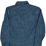 Age 7 Polo By Ralph Lauren Denim Shirt - Small Blue Cotton