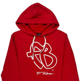 Fubu Hoodie - Medium Red Cotton
