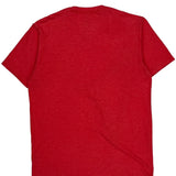 Oakley T-Shirt - Medium Red Cotton