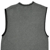 Timberland Sweater Vest - Medium Gray Cotton