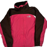 The North Face Contrast Stitch Ski Jacket - Large Brown Polyester