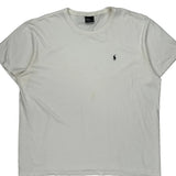 Polo By Ralph Lauren T-Shirt - XL White Cotton