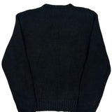 Italian Yarn Polo By Ralph Lauren Sweater - Large Brown Wool