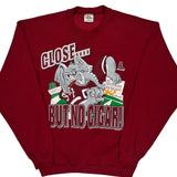 Made In USA Tee Jays 1994 Iron Bowl Champs Sweatshirt - 2XL Red Polyester Blend
