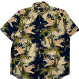 Guess Hawaiian Shirt - XL Multicoloured Cotton Blend