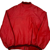 Unbranded Leather Jacket - 2XL Red Leather