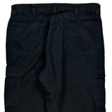 Dickies Cargo Trousers - 34W 31L Black Cotton