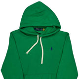 Polo By Ralph Lauren Hoodie - Small Green Cotton