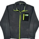 New Balance Fleece Jacket - XL Gray Polyester