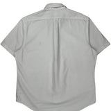 Polo By Ralph Lauren Short Sleeve Shirt - Large White Cotton