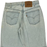 Levis Denim Shorts - 30W 10L Light Wash Cotton