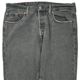501 Levis Jeans - 33W 35L Gray Cotton