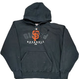 San Francisco Giants Majestic Mlb Hoodie - 4XL Black Cotton Blend