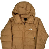 600 Fill The North Face Puffer - XL Brown Polyester