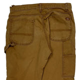 Dickies Carpenter Trousers - 31W 31L Brown Cotton
