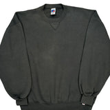 90s Blank Made In USA Russell Athletic Sweatshirt - XL Gray Cotton