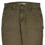 Carhartt Carpenter Pants - 32W 30L Brown Cotton