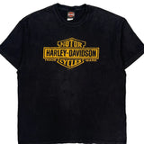Las Vegas Harley Davidson Graphic T-Shirt - XL Black Cotton