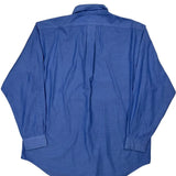 Yarmouth Ralph Lauren Shirt - Large Blue Cotton