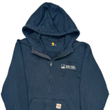 Pacific Gas And Electric Company Carhartt Hoodie - Medium Navy Cotton Blend
