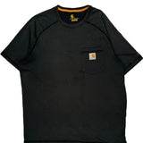 Force Carhartt T-Shirt - Large Black Cotton