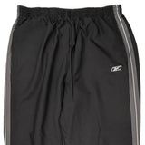 Reebok Track Pants - 2XL Black Polyester