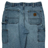 Carhartt Carpenter Jeans - 35W 32L Blue Cotton