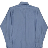 Polo By Ralph Lauren Checked Shirt - Large Blue Cotton