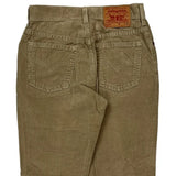Levis Boot Cut Cord Pants - 26″ Waist Beige Cotton