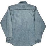 Levis Denim Shirt - Large Light Wash Denim