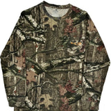 Break-Up Infinity Mossy Oak Camo Long Sleeve T-Shirt - XL Camo Cotton