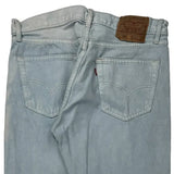 501 Levis Jeans - 32W 30L Light Wash Cotton