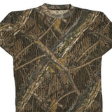 Mossy Oak Camo T-Shirt - XL Brown Cotton