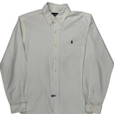 Ralph Lauren Shirt - Large White Cotton
