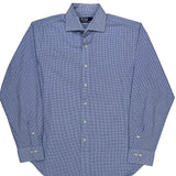 Polo By Ralph Lauren Checked Shirt - Large Blue Cotton