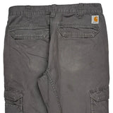 Carhartt Cargo Trousers - 32W 31L Grey Cotton
