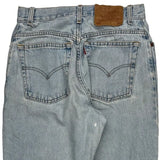 Levis 550 Jeans - 28W 29L Light Wash Denim