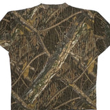 Mossy Oak Camo T-Shirt - XL Brown Cotton