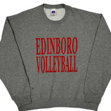 Edinboro Volleyball Russell Athletic College Sweatshirt - XL Grey Cotton Blend