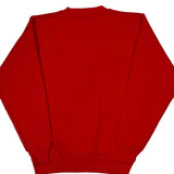 Wisconsin Badgers Oneita College Sweatshirt - Medium Red Polyester Blend