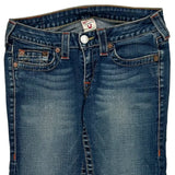 True Religion Skinny Jeans - 30W UK 8 Blue Cotton