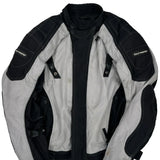 Tourmaster Motorcycle Jacket - Small Gray Polyester
