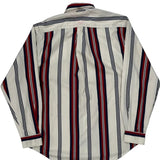 Tommy Hilfiger Striped Shirt - Small Blue Cotton