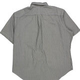 Ralph Lauren Striped Short Sleeve Shirt - XL Black & White Cotton