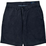 Polo By Ralph Lauren Chino Shorts - 30W 9L Navy Cotton