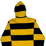 Marquette University Charles River Apparel Striped Rugby Shirt - Small Navy Cotton