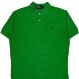 Polo By Ralph Lauren Polo Shirt - Large Green Cotton