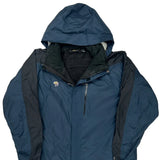 Mountain Hard Wear Waterproof Ski Jacket - Large Blue Polyester