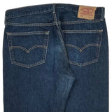 501 Levis Jeans - 36W 30L Dark Wash Denim